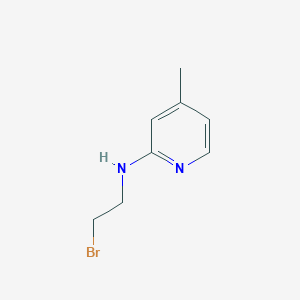 molecular formula C8H11BrN2 B2948343 N-(2-Bromoethyl)-4-methylpyridin-2-amine CAS No. 1260885-54-8