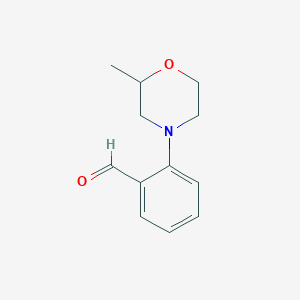 2-(2-Methylmorpholin-4-yl)benzaldehyde