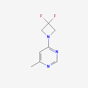 4-(3,3-Difluoroazetidin-1-yl)-6-methylpyrimidine