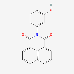 2-(3-hydroxyphenyl)-1H-benzo[de]isoquinoline-1,3(2H)-dione