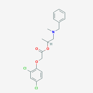 1-[Benzyl(methyl)amino]propan-2-yl (2,4-dichlorophenoxy)acetate
