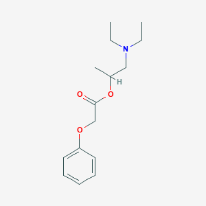 1-(Diethylamino)propan-2-yl phenoxyacetate