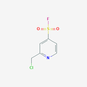 2-(Chloromethyl)pyridine-4-sulfonyl fluoride