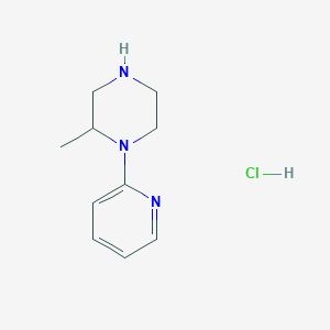 2-Methyl-1-(pyridin-2-yl)piperazine hydrochloride