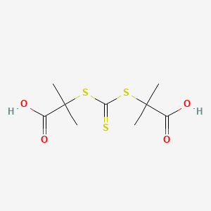 Propanoic acid, 2,2'-[carbonothioylbis(thio)]bis[2-methyl-