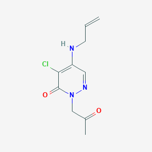 5-(allylamino)-4-chloro-2-(2-oxopropyl)-3(2H)-pyridazinone