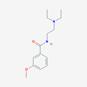 N-[2-(diethylamino)ethyl]-3-methoxybenzamide