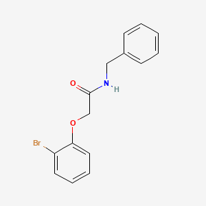B2948715 N-benzyl-2-(2-bromophenoxy)acetamide CAS No. 307537-31-1
