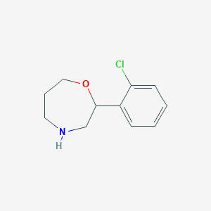 2-(2-Chlorophenyl)-1,4-oxazepane