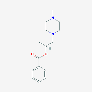 1-(4-Methylpiperazin-1-yl)propan-2-yl benzoate