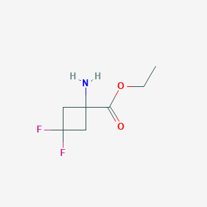 Ethyl 1-amino-3,3-difluorocyclobutane-1-carboxylate
