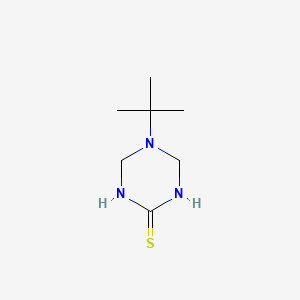 5-Tert-butyl-1,3,5-triazinane-2-thione