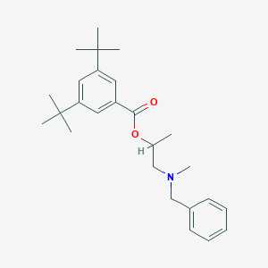 1-[Benzyl(methyl)amino]propan-2-yl 3,5-di-tert-butylbenzoate