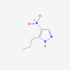 molecular formula C6H9N3O2 B2948899 4-nitro-3-propyl-1H-pyrazole CAS No. 1007069-60-4