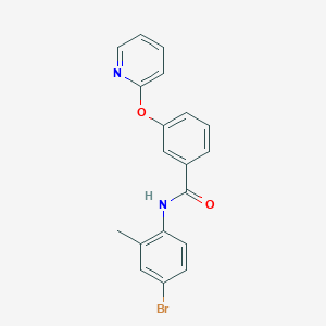 N-(4-bromo-2-methylphenyl)-3-(pyridin-2-yloxy)benzamide