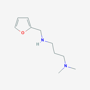 molecular formula C10H18N2O B2948967 N'-Furan-2-ylmethyl-N,N-dimethyl-propane-1,3-diamine CAS No. 626216-63-5