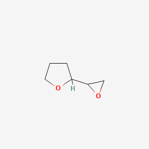 molecular formula C6H10O2 B2948972 2-(Oxiran-2-yl)oxolane CAS No. 1549125-77-0