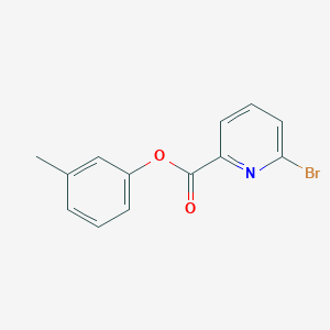 molecular formula C13H10BrNO2 B2948983 3-Methylphenyl 6-bromopyridine-2-carboxylate CAS No. 1797335-80-8