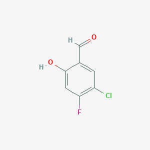5-Chloro-4-fluoro-2-hydroxybenzaldehyde