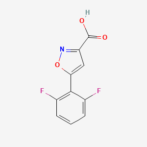 5-(2,6-Difluorophenyl)isoxazole-3-carboxylic Acid