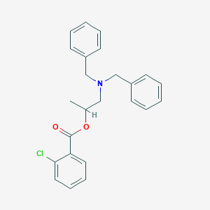1-(Dibenzylamino)propan-2-yl 2-chlorobenzoate