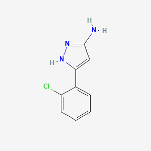 5-(2-chlorophenyl)-1H-pyrazol-3-amine