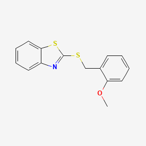 2-((2-Methoxybenzyl)thio)benzo[d]thiazole