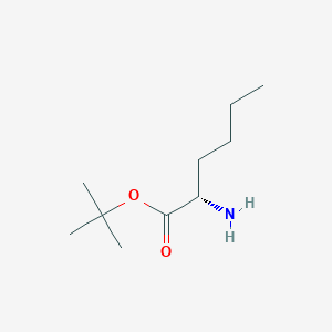 tert-butyl (2S)-2-aminohexanoate