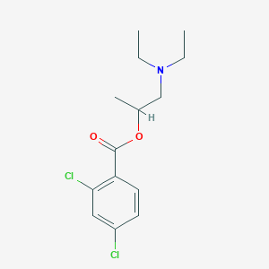1-(Diethylamino)propan-2-yl 2,4-dichlorobenzoate