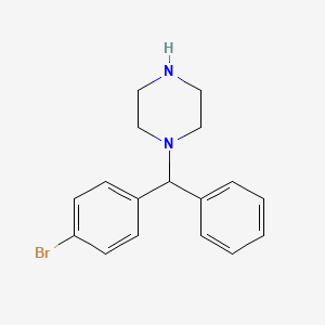 1-[(4-Bromophenyl)(phenyl)methyl]piperazine