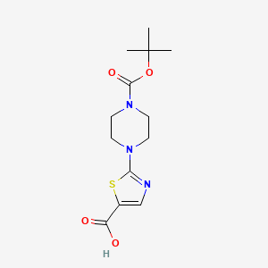 Tert-butyl 4-(5-carboxythiazol-2-yl)piperazine-1-carboxylate