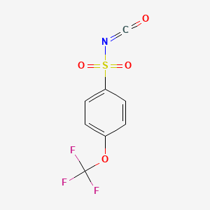 4-(Trifluoromethoxy)benzene-1-sulfonyl isocyanate