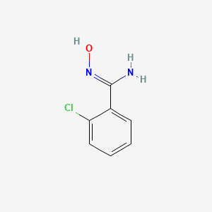 molecular formula C7H7ClN2O B2949179 2-Chloro-N-hydroxy-benzamidine CAS No. 56935-60-5