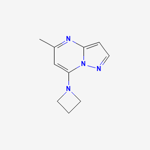 7-(Azetidin-1-yl)-5-methylpyrazolo[1,5-a]pyrimidine