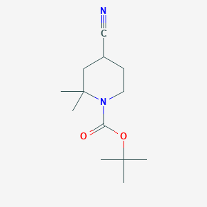 tert-Butyl 4-cyano-2,2-dimethylpiperidine-1-carboxylate
