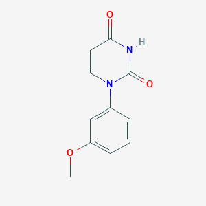 molecular formula C11H10N2O3 B2949307 1-(3-Methoxyphenyl)uracil CAS No. 1049801-62-8