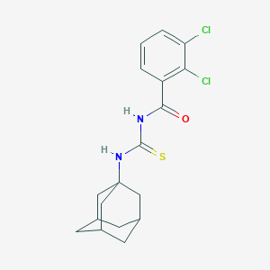 molecular formula C18H20Cl2N2OS B294932 N-(1-adamantyl)-N'-(2,3-dichlorobenzoyl)thiourea 