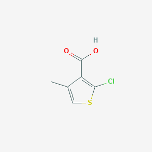 molecular formula C6H5ClO2S B2949390 2-Chloro-4-methylthiophene-3-carboxylic acid CAS No. 85345-22-8