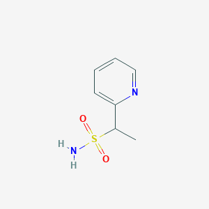 1-(Pyridin-2-yl)ethanesulfonamide