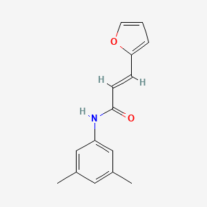 (2E)-N-(3,5-dimethylphenyl)-3-(furan-2-yl)prop-2-enamide