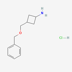 3-[(Benzyloxy)methyl]cyclobutan-1-amine hydrochloride