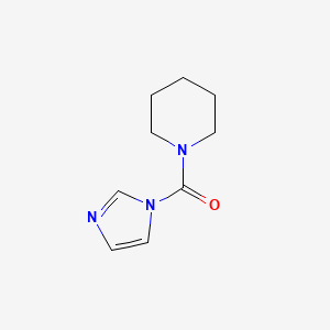molecular formula C9H13N3O B2949559 Imidazol-1-yl(piperidin-1-yl)methanone CAS No. 72741-21-0