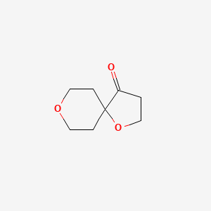 molecular formula C8H12O3 B2949586 1,8-Dioxaspiro[4.5]decan-4-one CAS No. 2137765-75-2