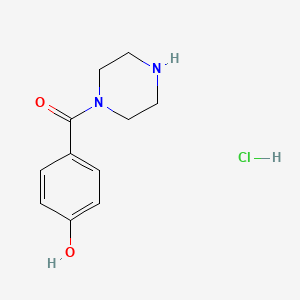 4-(Piperazin-1-ylcarbonyl)phenol hydrochloride