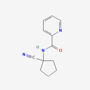 N-(1-cyanocyclopentyl)pyridine-2-carboxamide