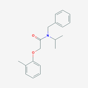 N-benzyl-N-isopropyl-2-(2-methylphenoxy)acetamide