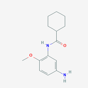 N-(5-Amino-2-methoxyphenyl)cyclohexanecarboxamide