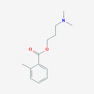 3-(Dimethylamino)propyl 2-methylbenzoate