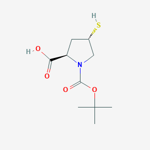 (2R,4S)-1-tert-butoxycarbonyl-4-sulfanyl-pyrrolidine-2-carboxylic acid