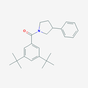 1-(3,5-Ditert-butylbenzoyl)-3-phenylpyrrolidine